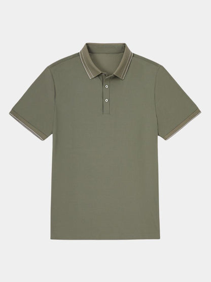 Magnus | Brown Classic Polo Shirt