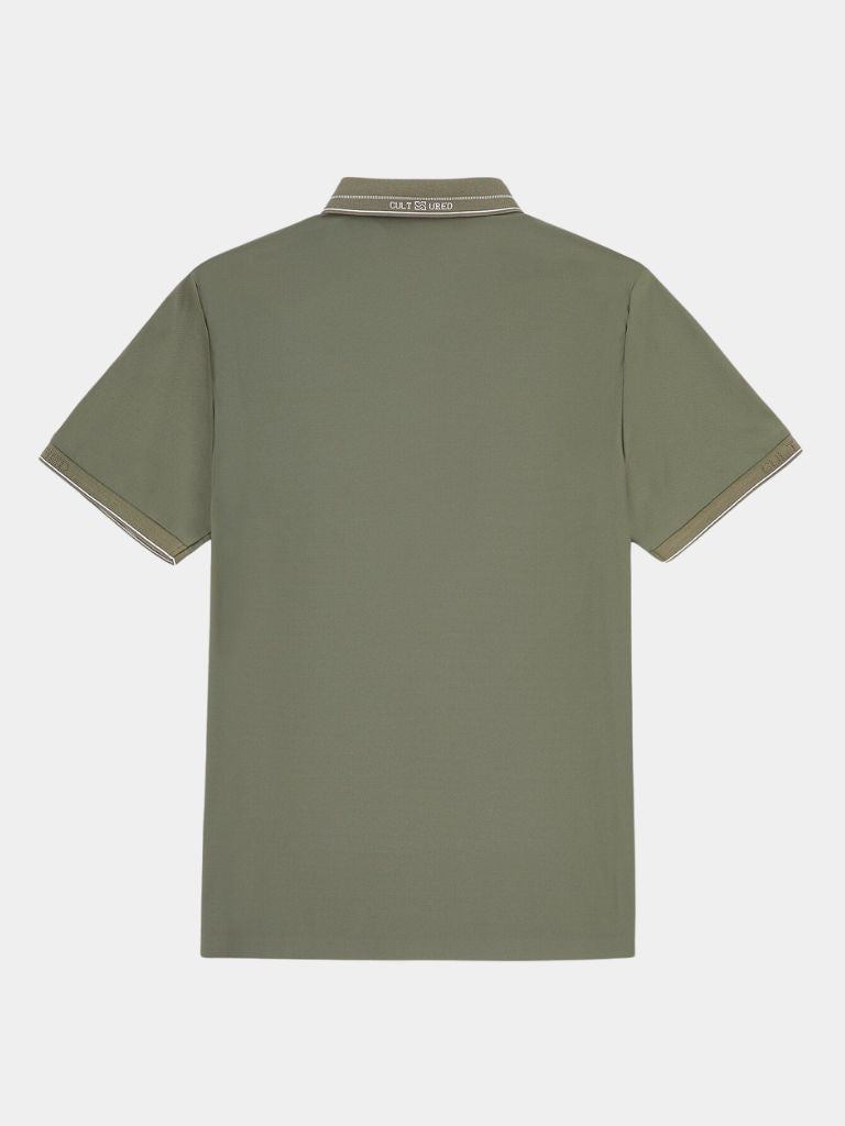 Magnus | Brown Classic Polo Shirt