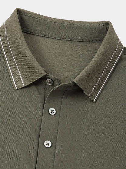 Magnus | Brown Classic Polo Shirt