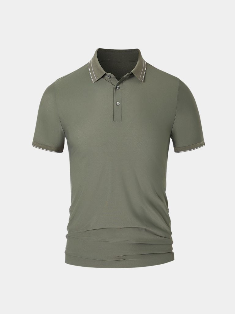 Magnus | Brown Classic Polo Shirt