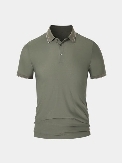 Magnus | Brown Classic Polo Shirt