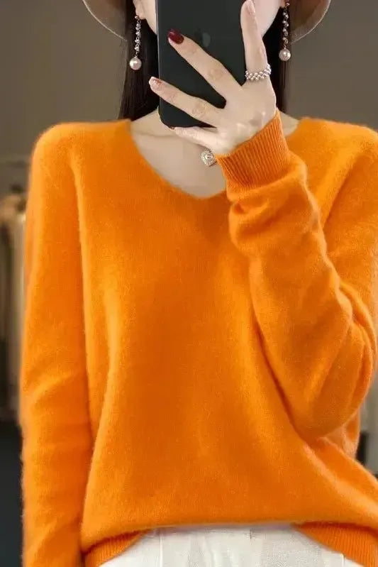 Maya | Taupe Crew-Neck Jumper