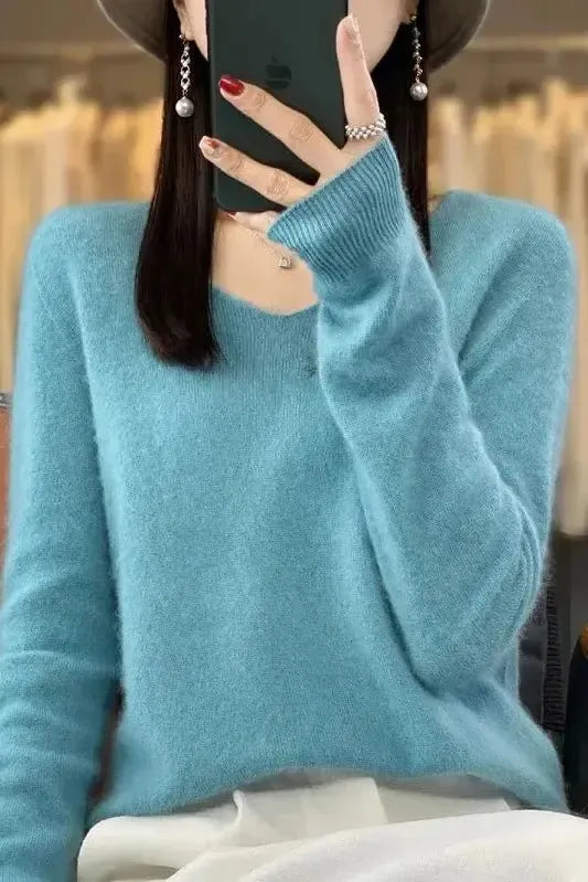Maya | Taupe Crew-Neck Jumper