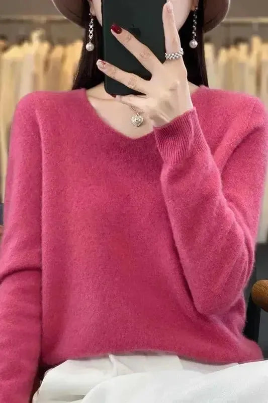 Maya | Taupe Crew-Neck Jumper