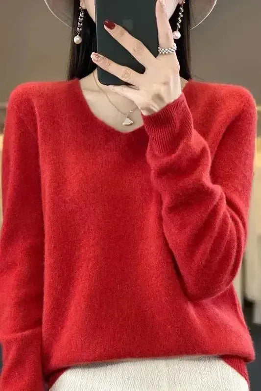 Maya | Taupe Crew-Neck Jumper