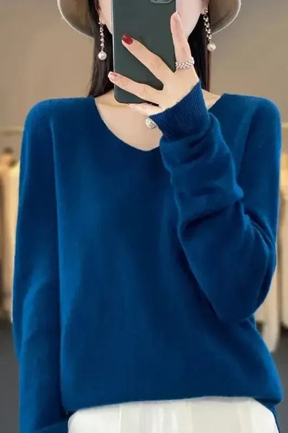Maya | Taupe Crew-Neck Jumper