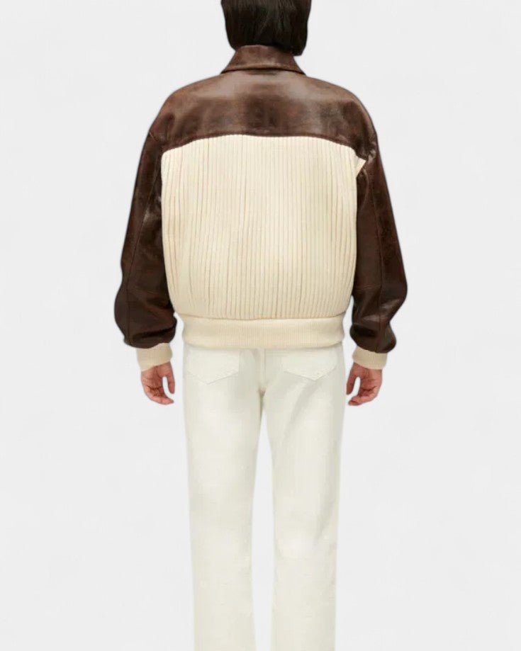 Marlene | Colour-Block Varsity Jacket