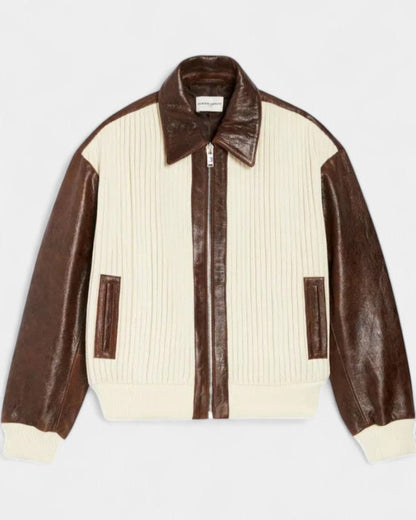Marlene | Colour-Block Varsity Jacket