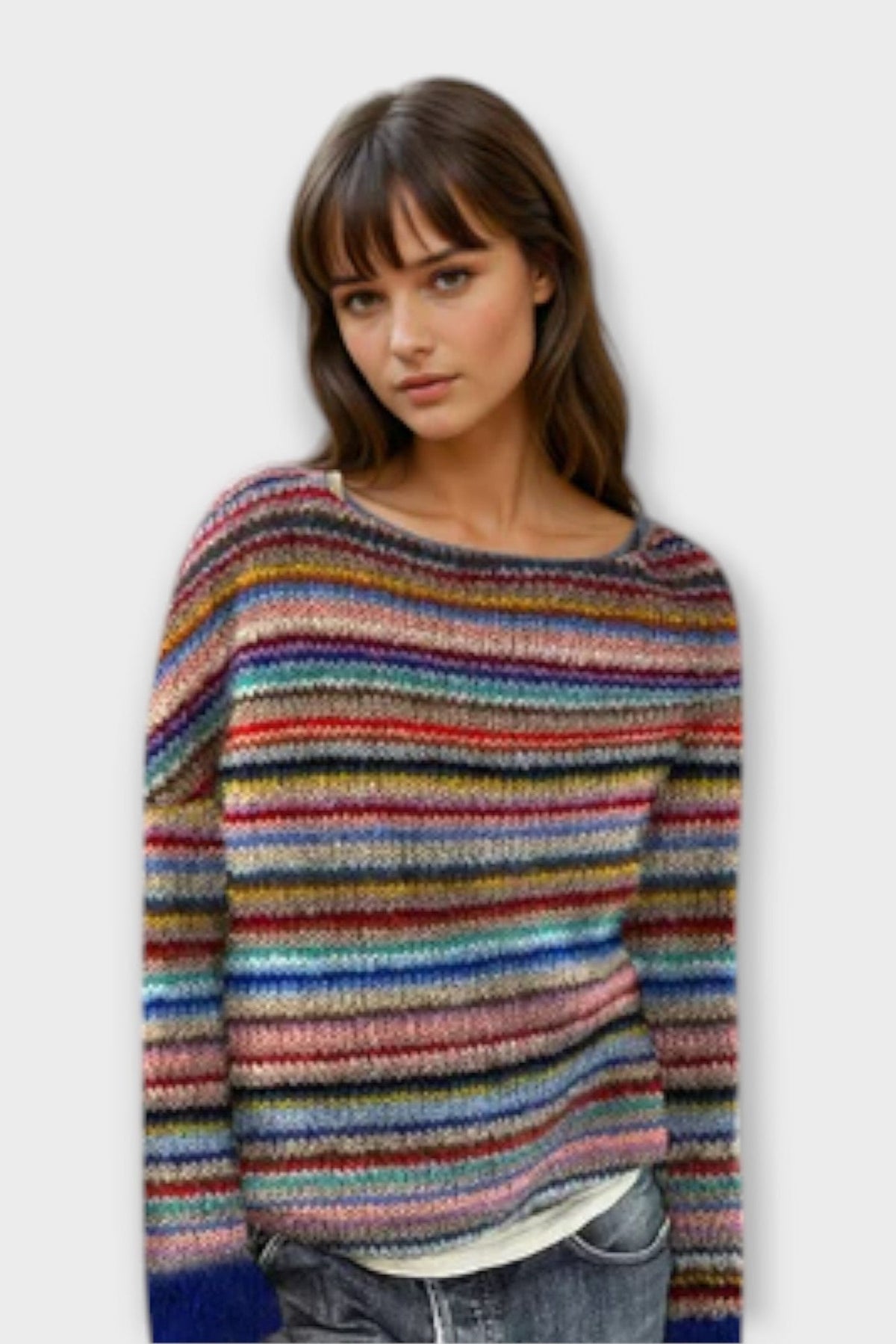 Marlene | Multicolour Striped Jumper