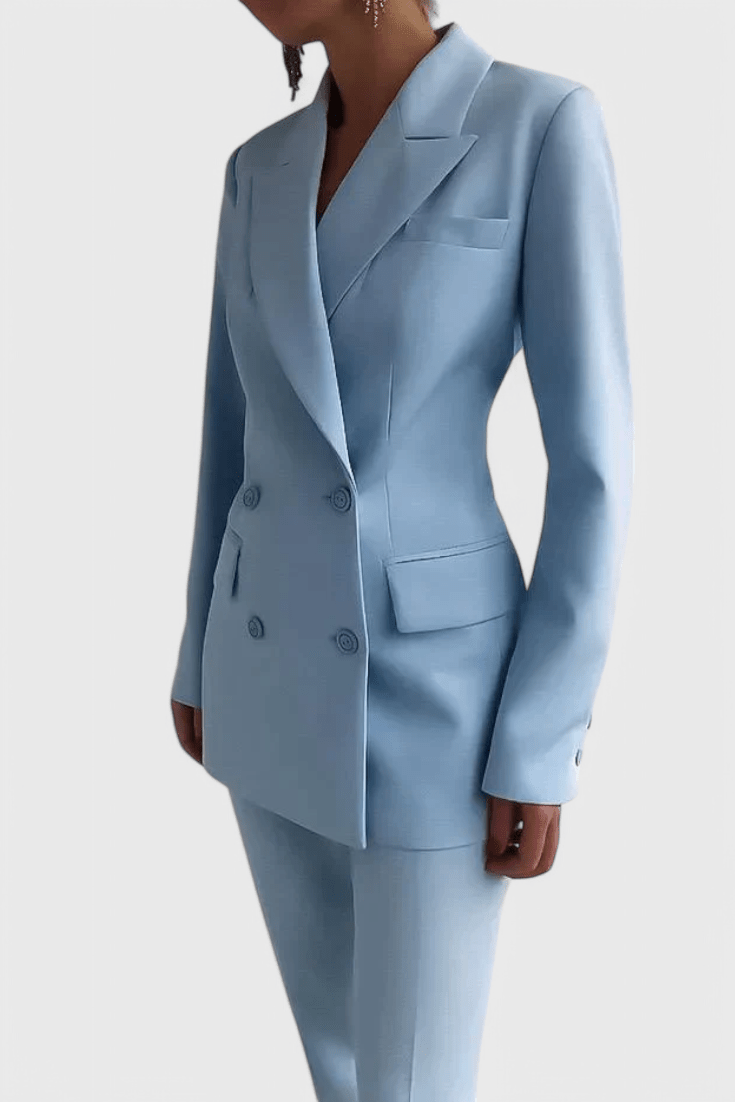 Marisa | Tailored Blazer & Wide-Leg Trouser Set
