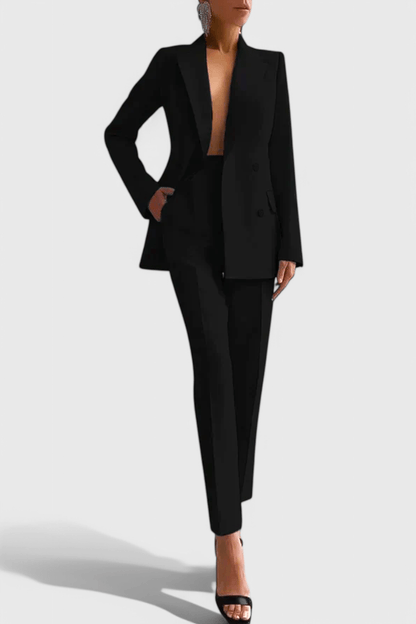 Marisa | Tailored Blazer & Wide-Leg Trouser Set