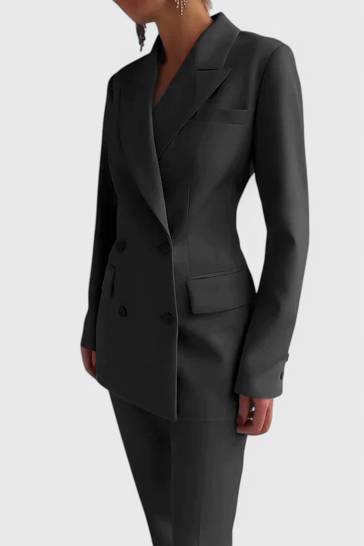Marisa | Tailored Blazer & Wide-Leg Trouser Set