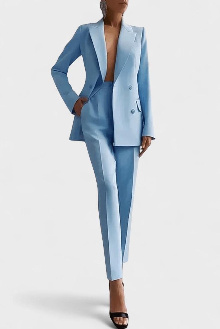 Marisa | Tailored Blazer & Wide-Leg Trouser Set