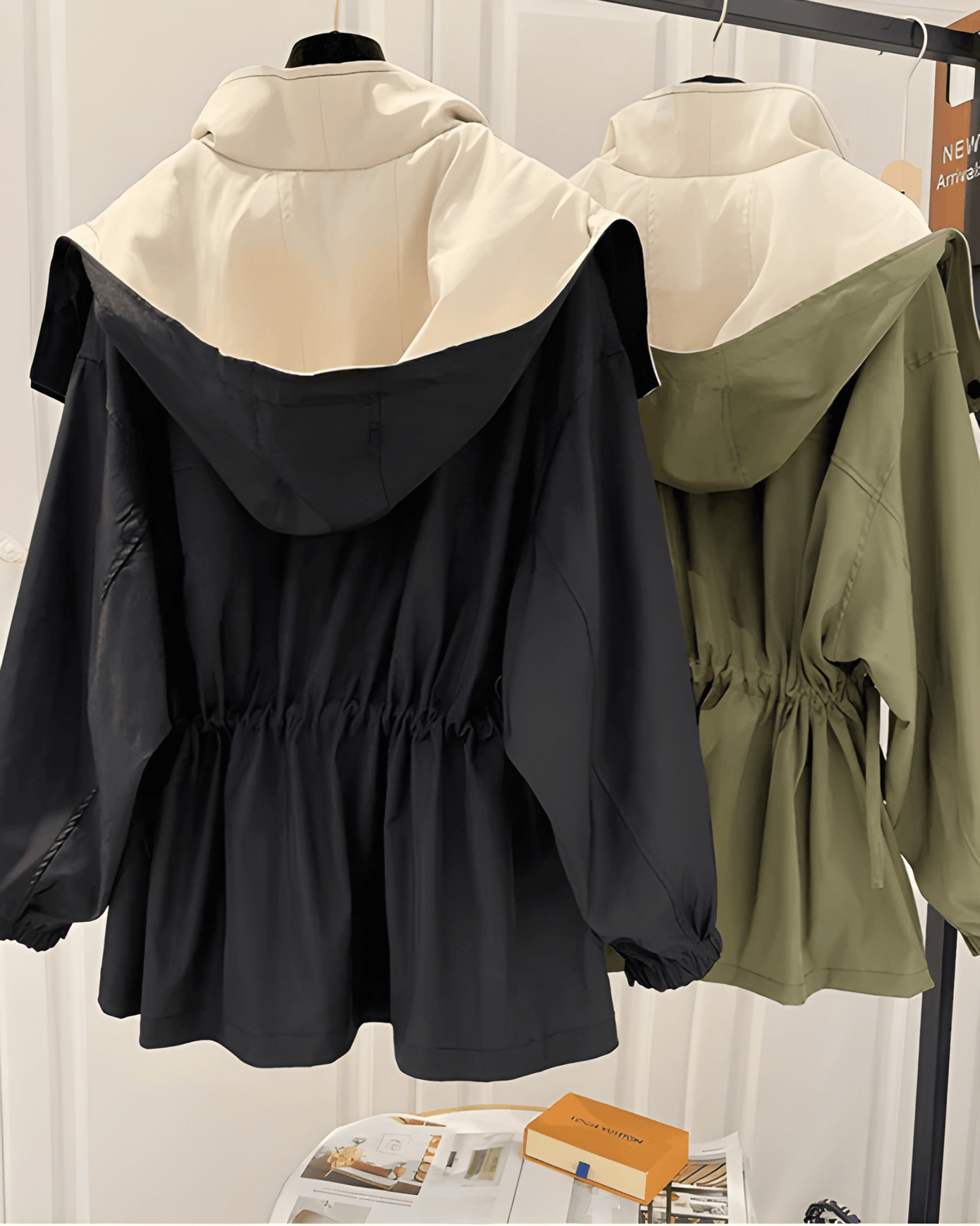 Marisa | Colour-Block Waterproof Jacket