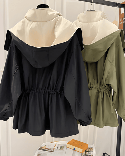 Marisa | Colour-Block Waterproof Jacket