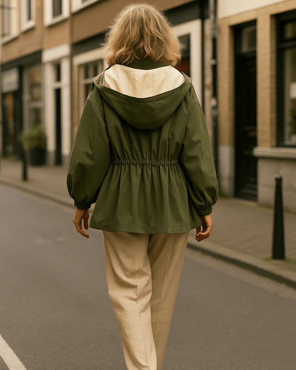 Marisa | Colour-Block Waterproof Jacket
