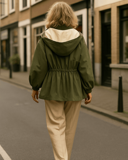 Marisa | Colour-Block Waterproof Jacket
