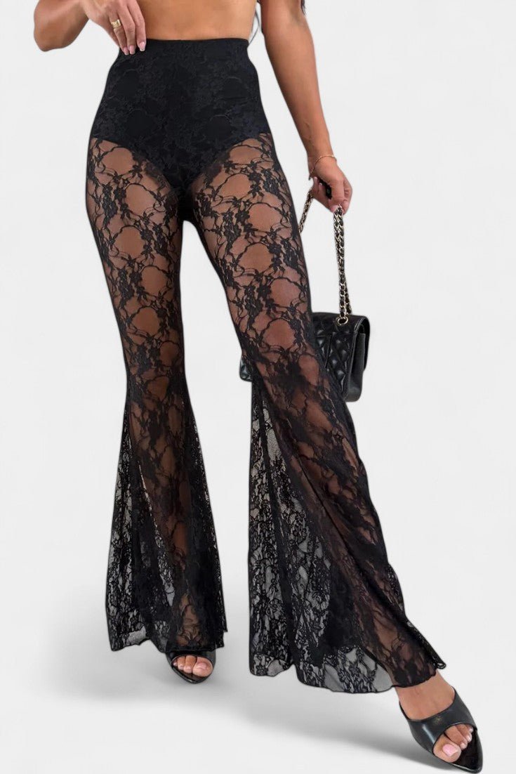 Melody | Blazer & Lace Trouser Set