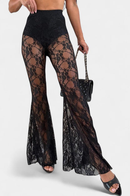 Melody | Blazer & Lace Trouser Set