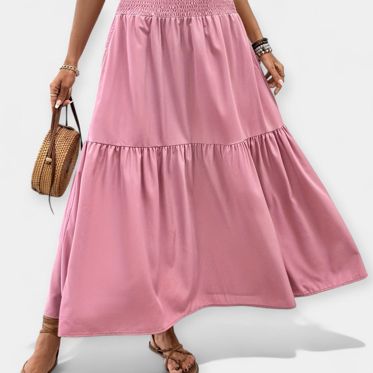Melody | Floral Midi Skirt