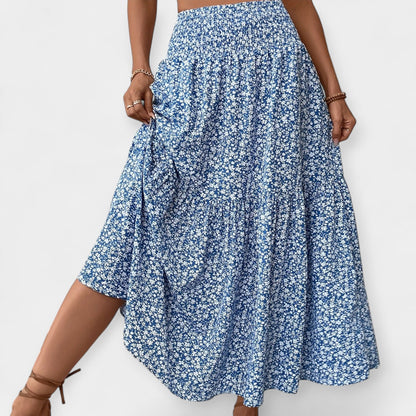 Melody | Floral Midi Skirt
