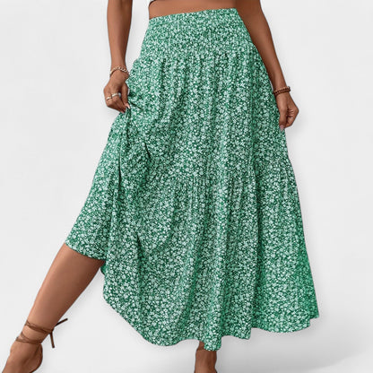 Melody | Floral Midi Skirt
