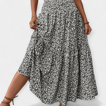 Melody | Floral Midi Skirt