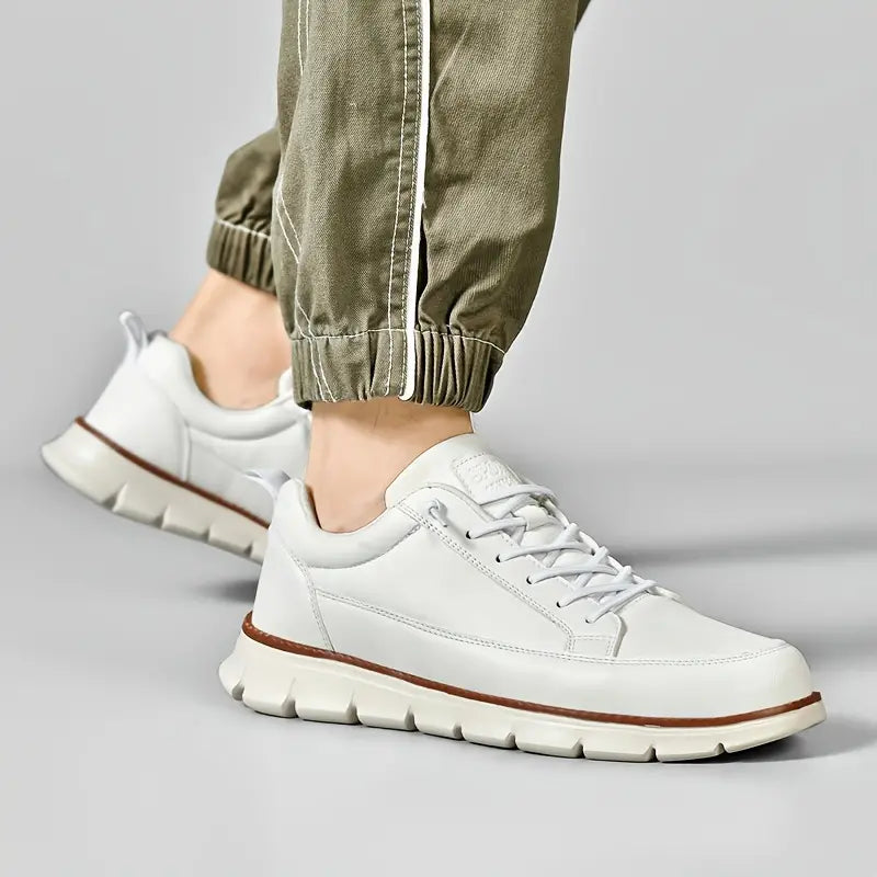 Marcus | Navy Casual Trainers