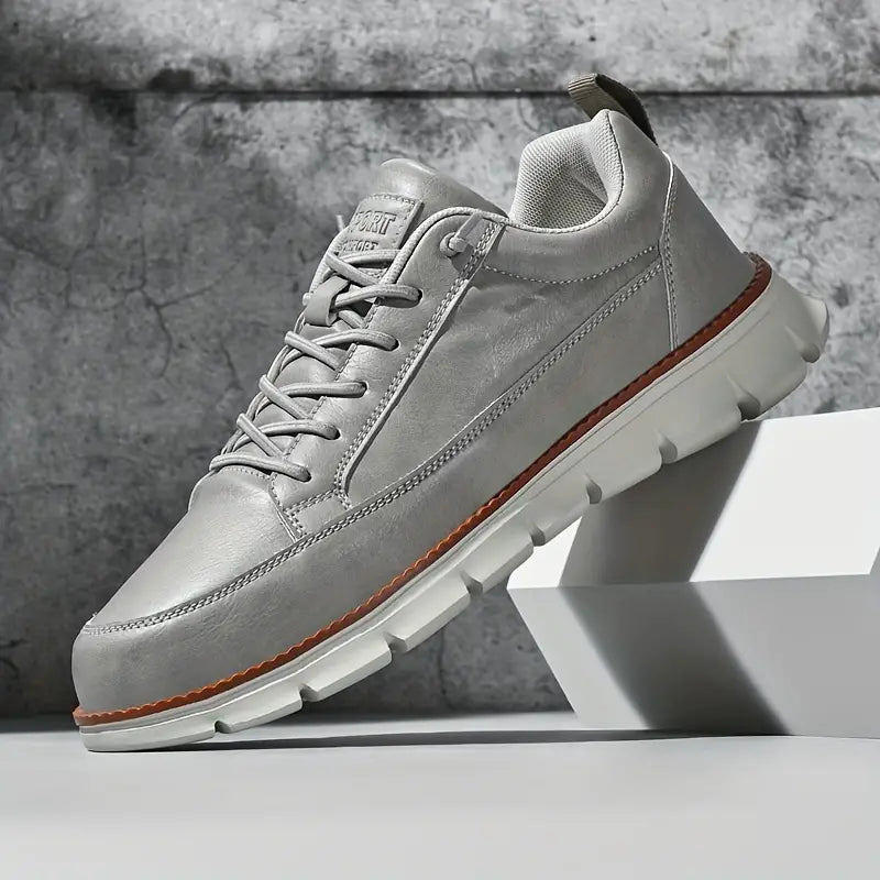 Marcus | Navy Casual Trainers