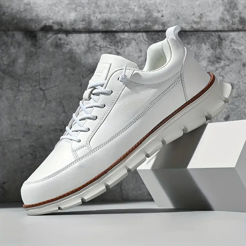 Marcus | Navy Casual Trainers
