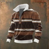 Brown & White