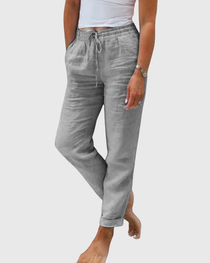 Margaret | Light Blue Relaxed Trousers