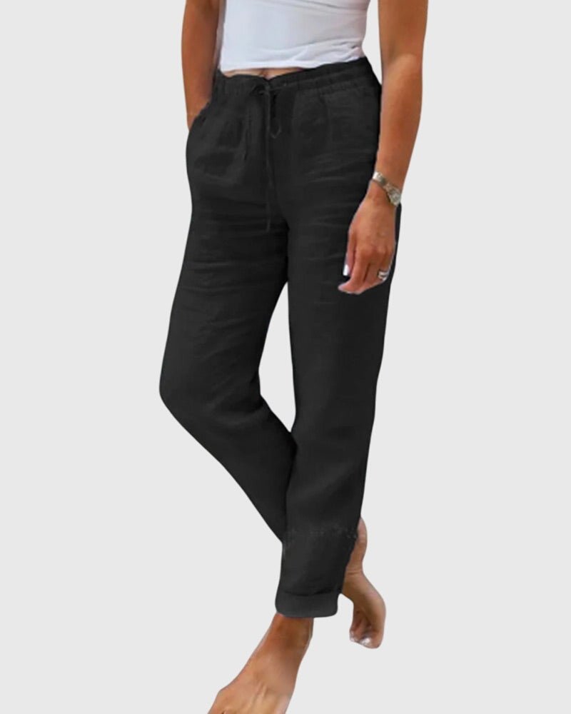Margaret | Light Blue Relaxed Trousers