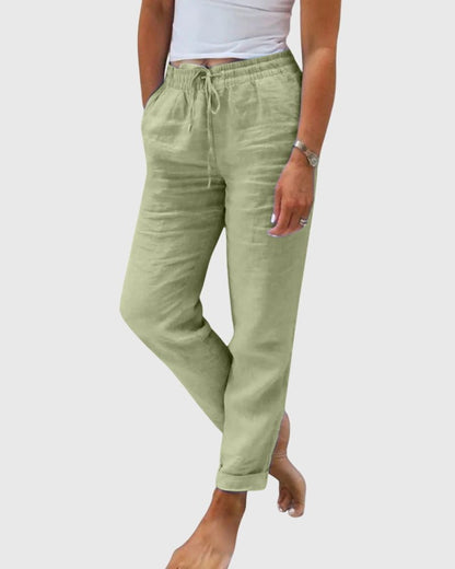 Margaret | Light Blue Relaxed Trousers