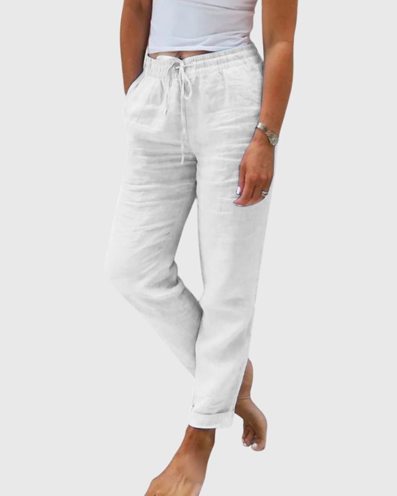 Margaret | Light Blue Relaxed Trousers