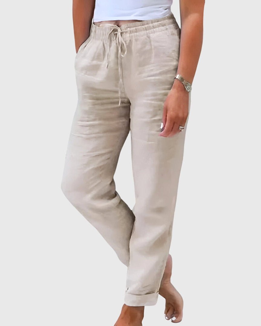 Margaret | Light Blue Relaxed Trousers