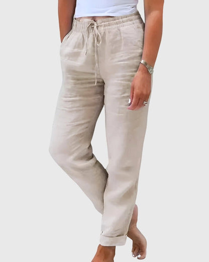 Margaret | Light Blue Relaxed Trousers