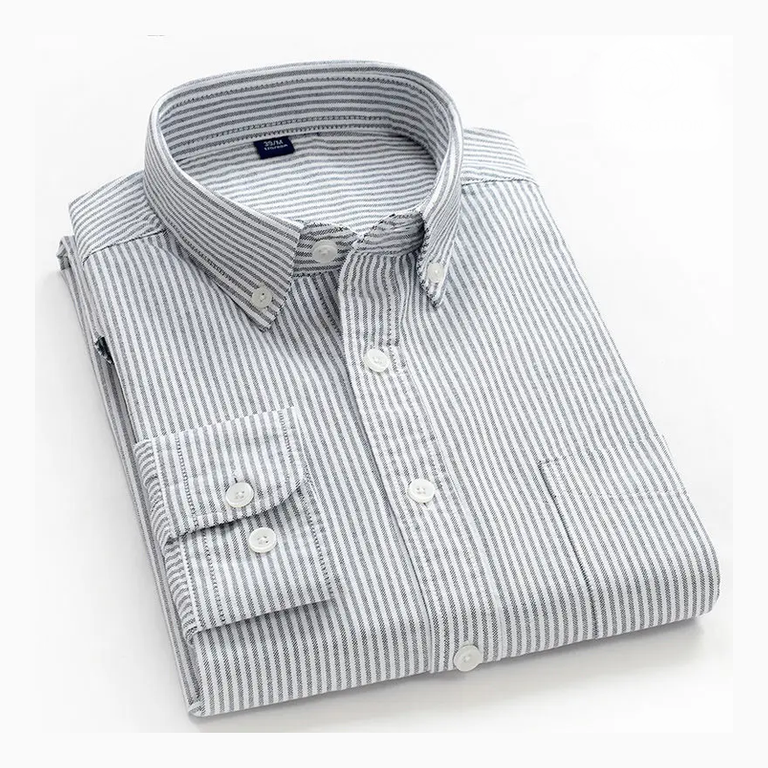 Michael | Light Blue Pinstripe Shirt