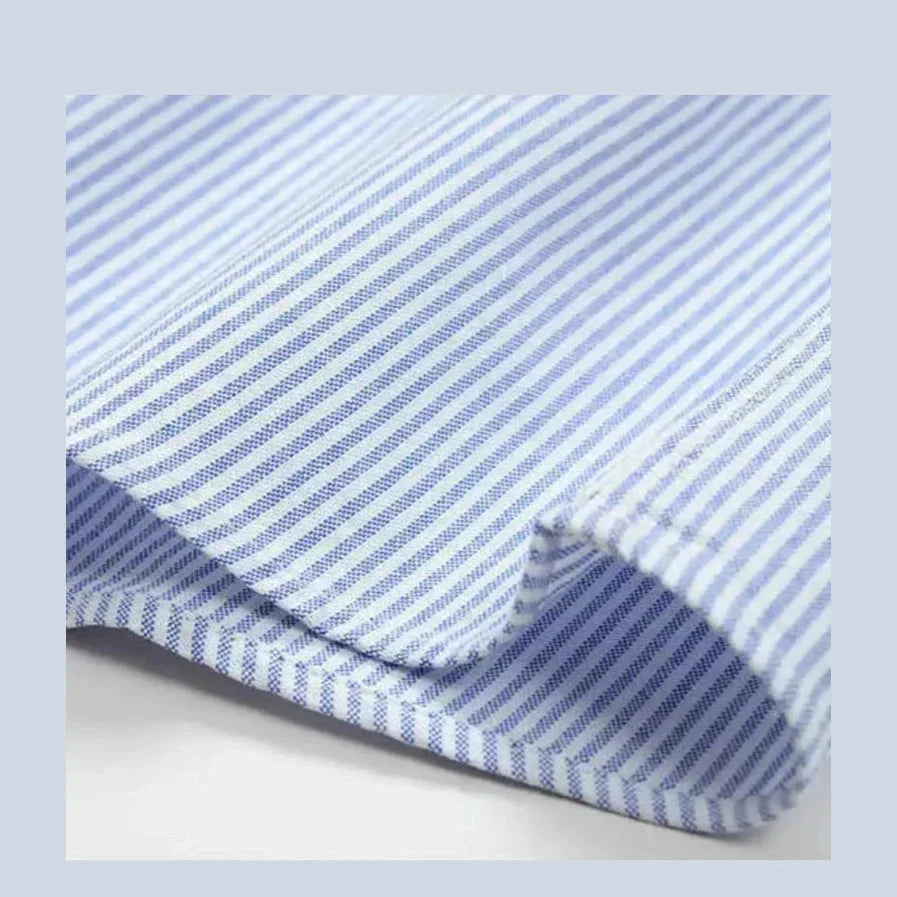 Michael | Light Blue Pinstripe Shirt