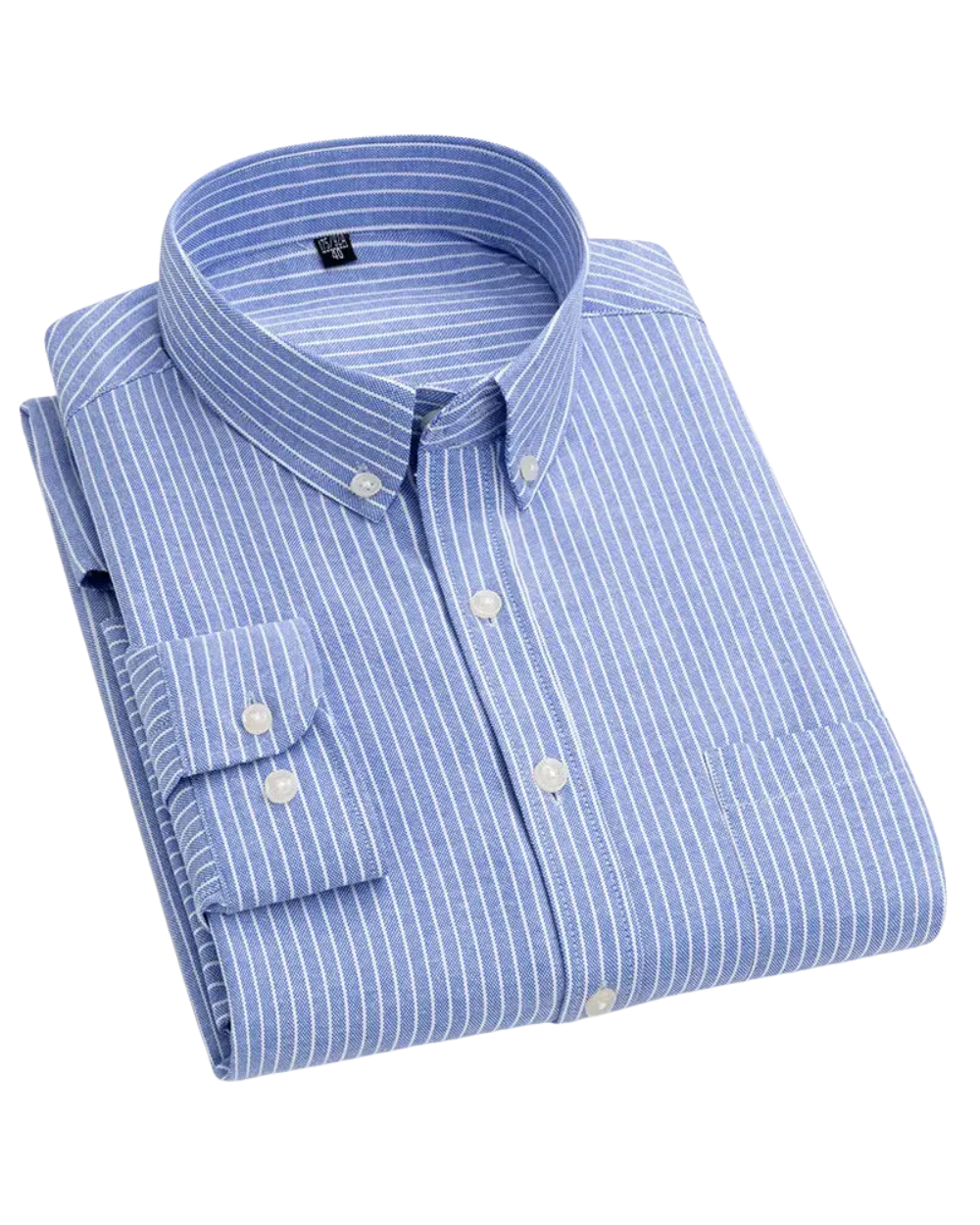 Michael | Light Blue Pinstripe Shirt