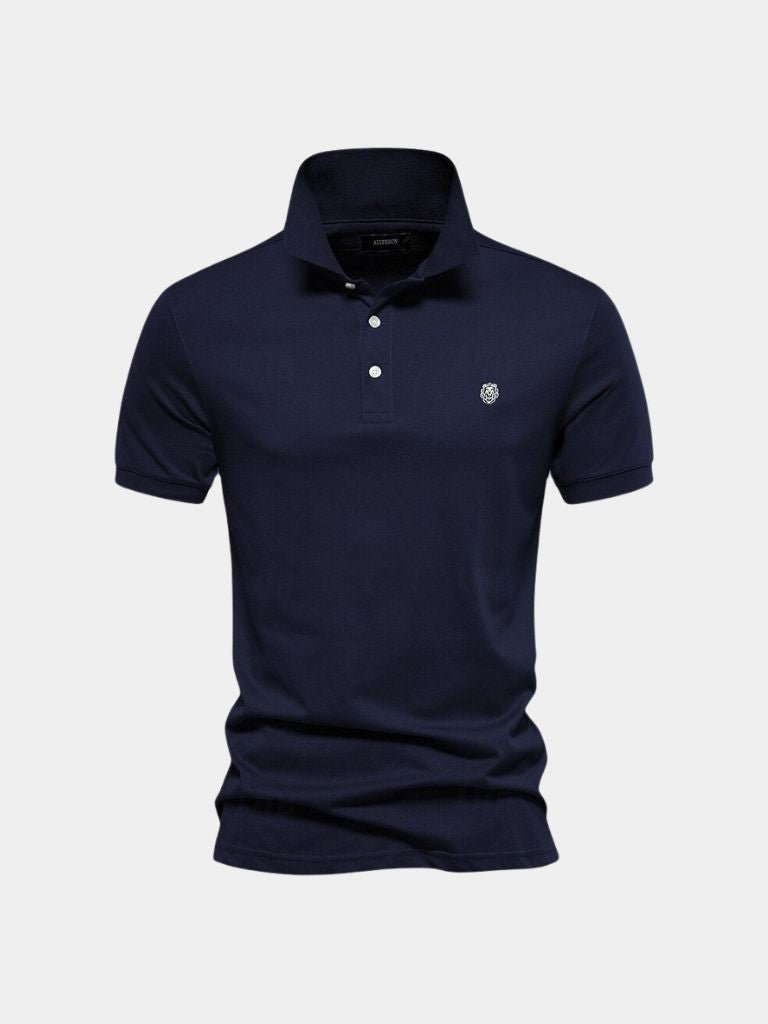 Mervyn | Navy Classic Polo Shirt