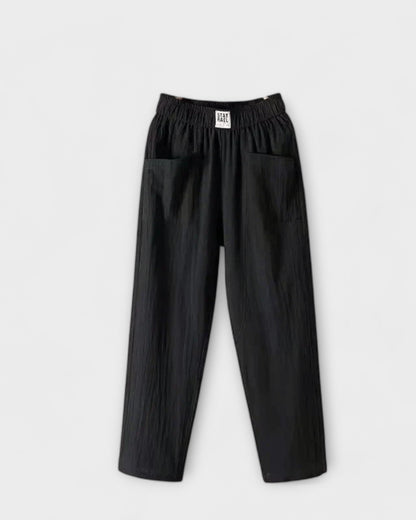 Maya | Sage Relaxed Pocket Trousers