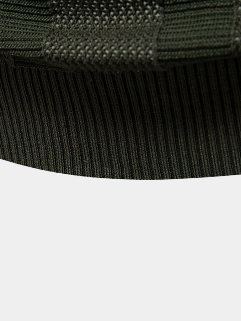 Murray | Textured Beige Knit Polo