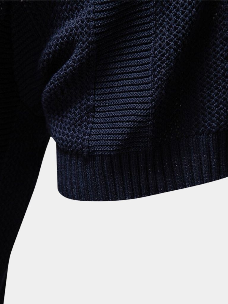 Murray | Textured Beige Knit Polo