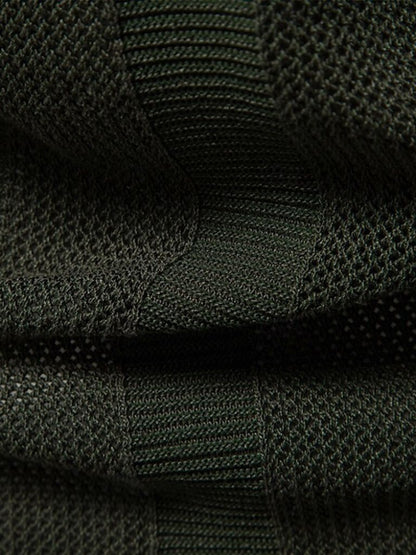 Murray | Textured Beige Knit Polo