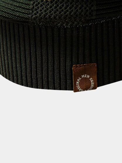 Murray | Textured Beige Knit Polo