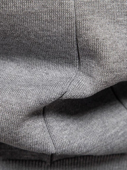 Milo | Tan Zip-Collar Knit Polo