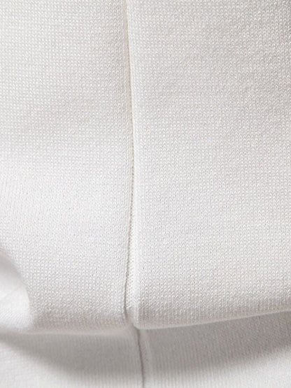 Milo | Tan Zip-Collar Knit Polo