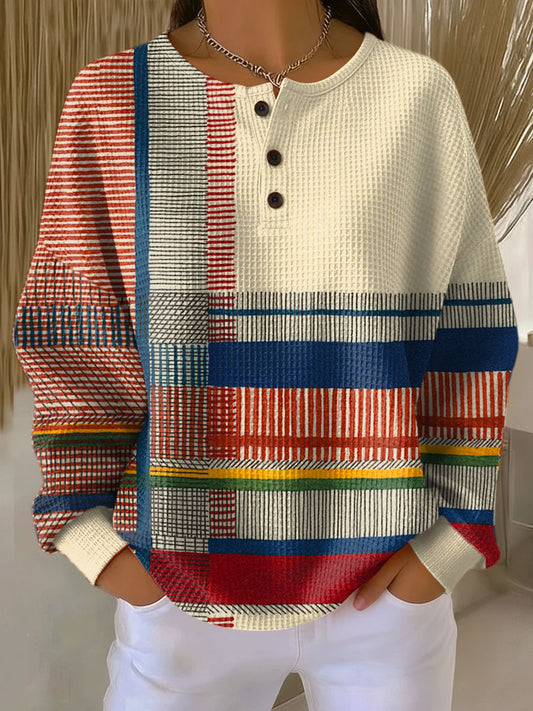 Hannah | Colour Block Stripe Jumper