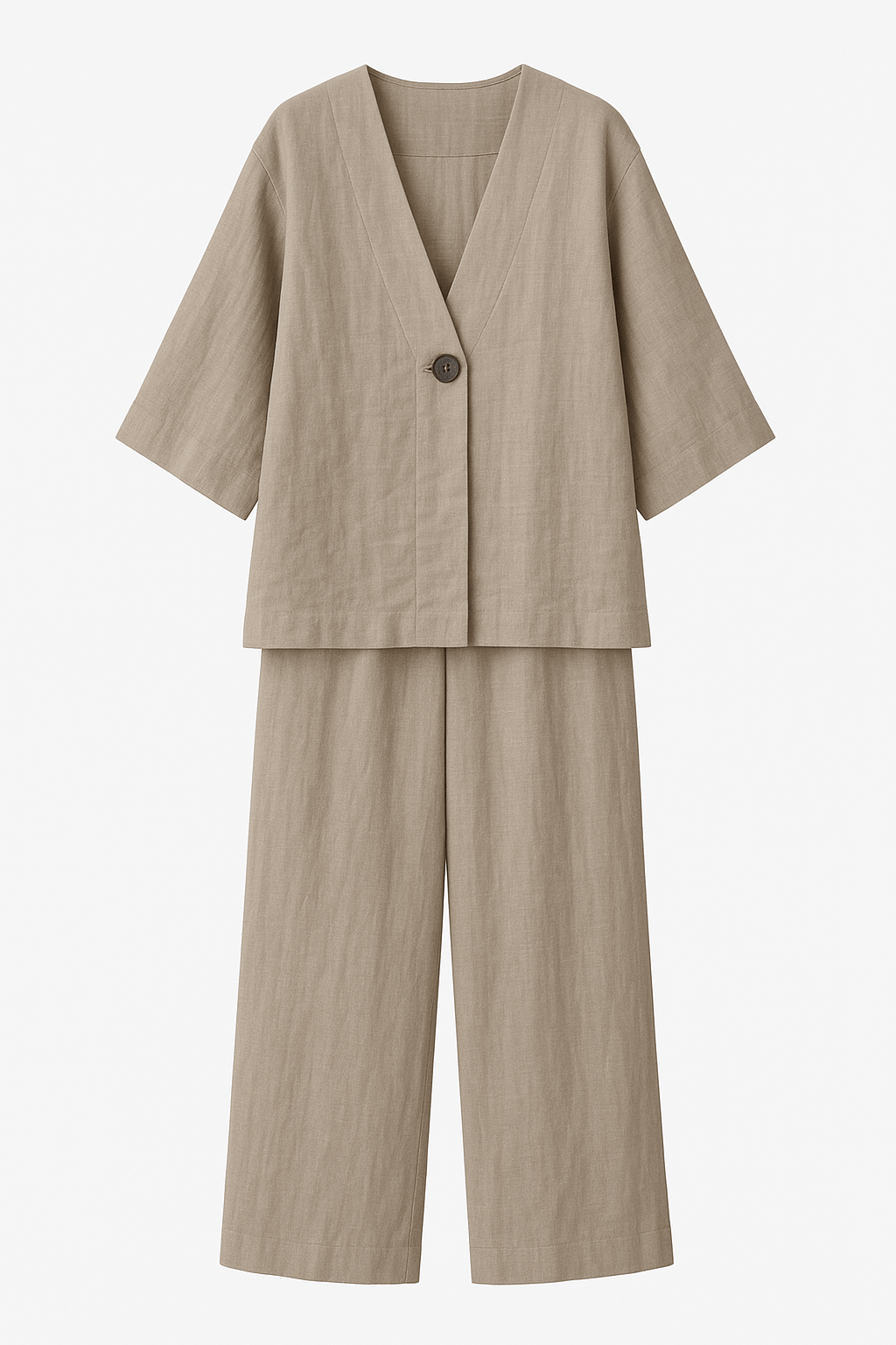 Millicent | Relaxed Long-Sleeve Trouser Set